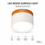 Surface Mounted Ceiling Light Series 32  White Frame