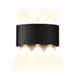 Modern Up & Down LED Wall Light – WL-PION-HL-030 6x1W (Black)