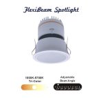 Ecodo Spotlight - FlexiBeam ( 1536-White) 12W 3 Colour Tone - Image 2