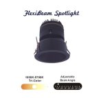 Ecodo Spotlight - FlexiBeam ( 1536-Black ) 12W 3 Colour Tone - Image 2