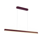 Minimalist Black Linear Pendant Light