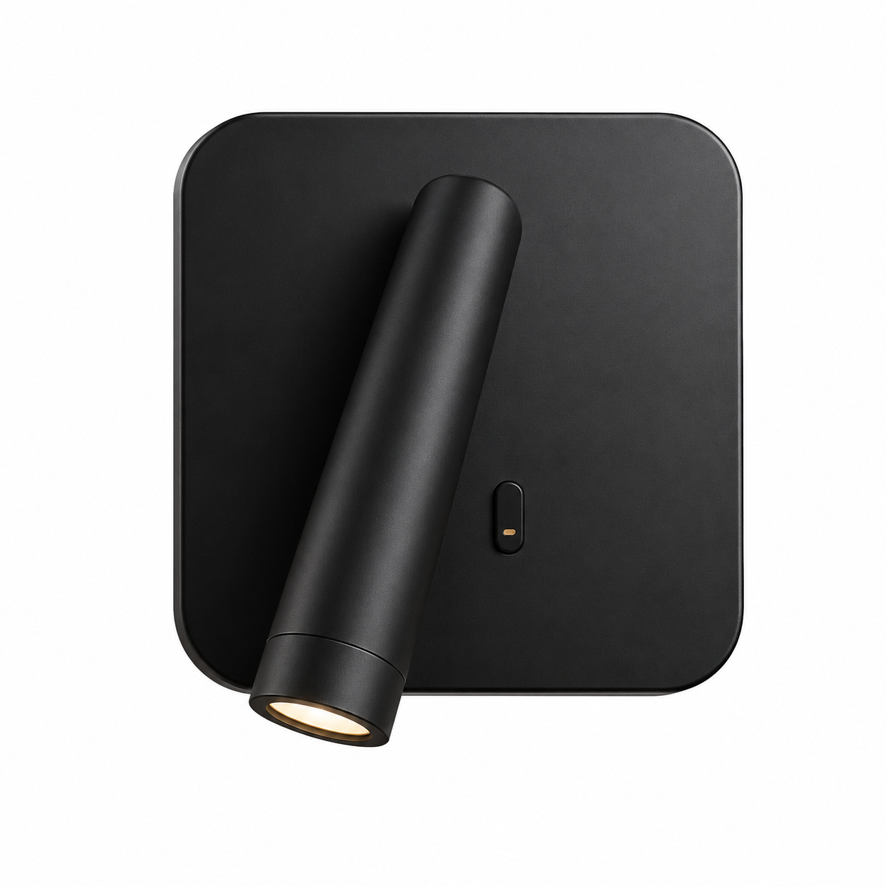 BLACK Modern LED Wall Light – WL-PION-RLSQ 5W (Black) - Image 1