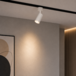GU10 Surface Mounted Downlight Fitting – Single Head (White / Black) - Image 2