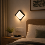 Modern Geometric LED Wall Light – WL-PION-HL-5864L 12W (Black) - Image 2