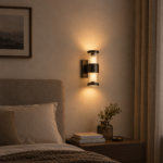 Modern Outdoor Wall Light – WL-PION-E202058-BK-SZ (Black) - Image 2