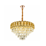 Luxury Crystal Chandelier – 18285/500 Gold Pendant Light
