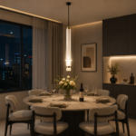 Modern Pendant Light – HL-PION-353 Series (White / Black / Red) - Image 2