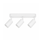 GU10 Surface Mounted Downlight Fitting – Triple Head (White / Black)