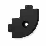 Magnetic Track Corner Connector (PC) – MH172 (Black)