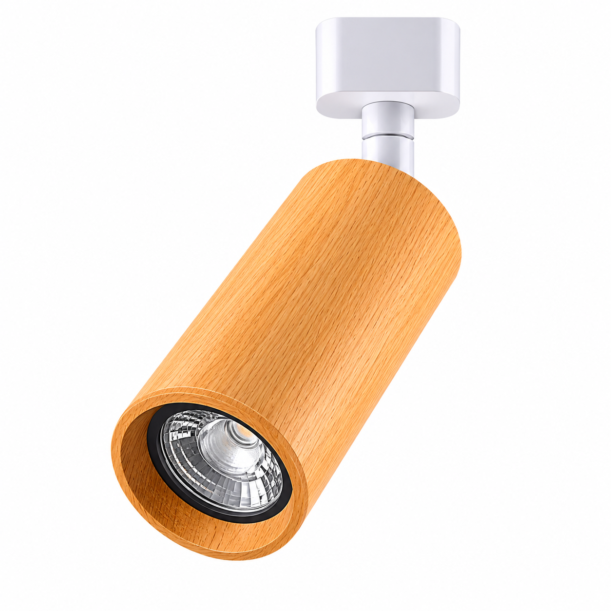 d727ce36-529a-4bde-b79f-f217b4629300 Track Light Casing Series Wood Texture (Light Wood) - Image 1