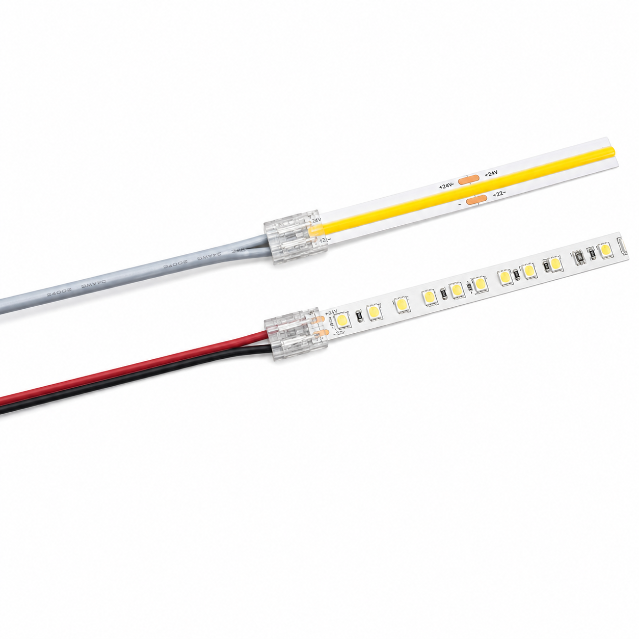eaf7a436-db58-4597-aef9-cb15c18db8d6 LED Strip Connector (Single Colour 1-End) – COB / SMD2835 - Image 1
