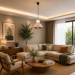 Modern Crystal Decorative Pendant Light 407 Apricot - Image 2