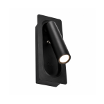 Modern LED Wall Spotlight – WL-PION-RLRE 3W (White / Black)