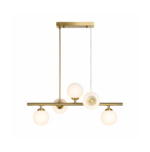 Modern Gold Glass Pendant Light – PENDANT-PION-321003-5L-GD-GH