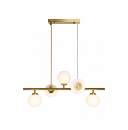 Modern Gold Glass Pendant Light – PENDANT-PION-321003-5L-GD-GH