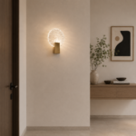 Modern Crystal Accent Wall Light – WL-PION-30279-GH - Image 2