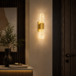 Modern Crystal LED Wall Light – WL-PION-3137.BZ-GH - Image 2