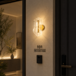 Modern Crystal LED Wall Light – WL-PION-96983-GH - Image 2