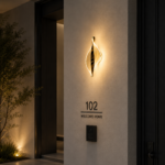 Modern Leaf Crystal LED Wall Light – WL-PION-96921-GH - Image 2