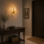 Modern Leaf Crystal LED Wall Light – WL-PION-96925-GH - Image 2