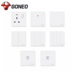 GONEO Premium Switch & Socket Series ( White )