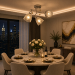 Modern Chrome Hanging Light – HL-PION-07408.3-GY-GH - Image 2