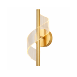 Modern Spiral LED Wall Light – WL-PION-3171.1-GD-GH