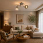 Modern Chrome Hanging Light – HL-PION-07408.2-GY-GH - Image 2