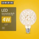 Sunshine LED Filament Decorative Light Bulb 4W E27 2200K Warmwhite (LFGGD-4E27W)