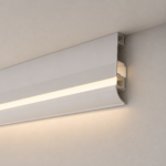 Aluminium Profile - HAGO CURVE (2.8M) White