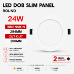 Lighting Hub DOB Downlight 24W (Round)
