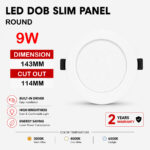 Lighting Hub DOB Downlight 9W (Round)