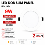 Lighting Hub DOB Downlight 9W (Round)