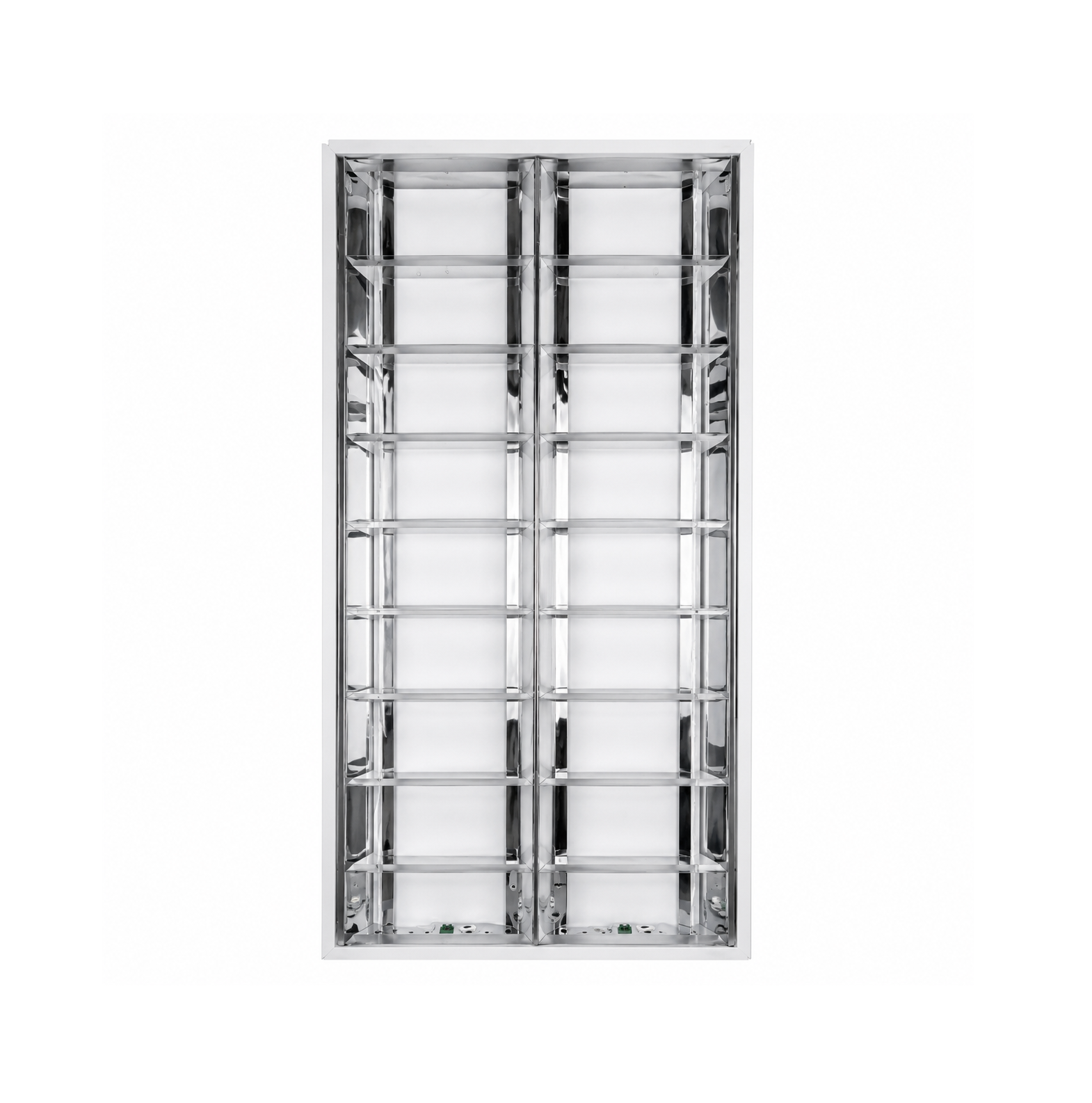f6d5a983-9904-4694-a7ce-ab92b5ace5db Recessed Mirror Louver Fitting - Image 1