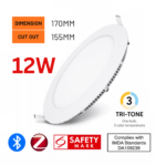 Dahlia Recessed Smart Downlight 12W Round 3-Tone