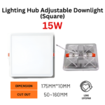 Lighting Hub Adjustable Downlight 15W [Square]